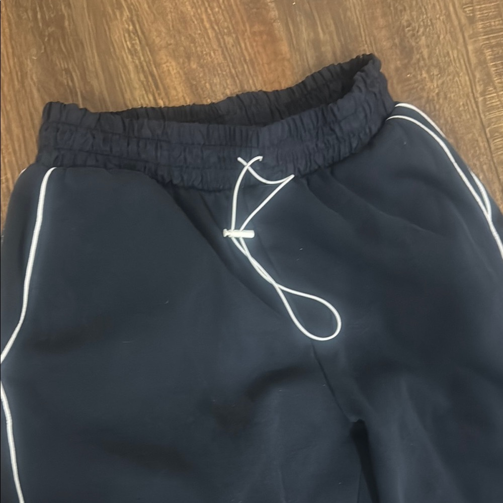 Zara Navy track style joggers - Picture 2 of 3